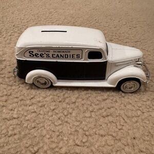 See's Candies Coin Bank ~ ERTL Die Cast 1/25 Scale 1938 Chevy Panel Delivery Van